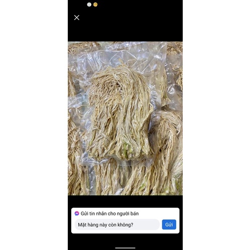 Củ cải khô loại 1 gói 500gr hút chân không , giòn thơm ngon