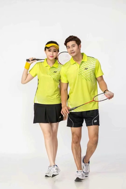 Áo cầu lông Yonex chất lượng tốt giá 169k/áo, 99k/quần (có bảng size đi kèm)