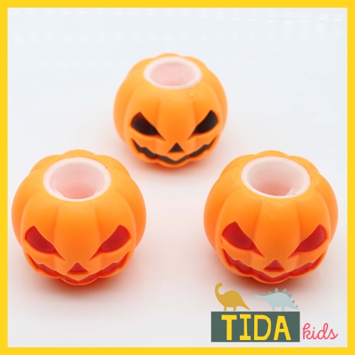 Ma Trốn Trong Bí Ngô ⚡ HOT TREND ⚡ Squishy Mochi Cute, Đồ Chơi Xả Stress Dễ Thương Xua Tan Căng Thẳng, TiDa Kids Shop