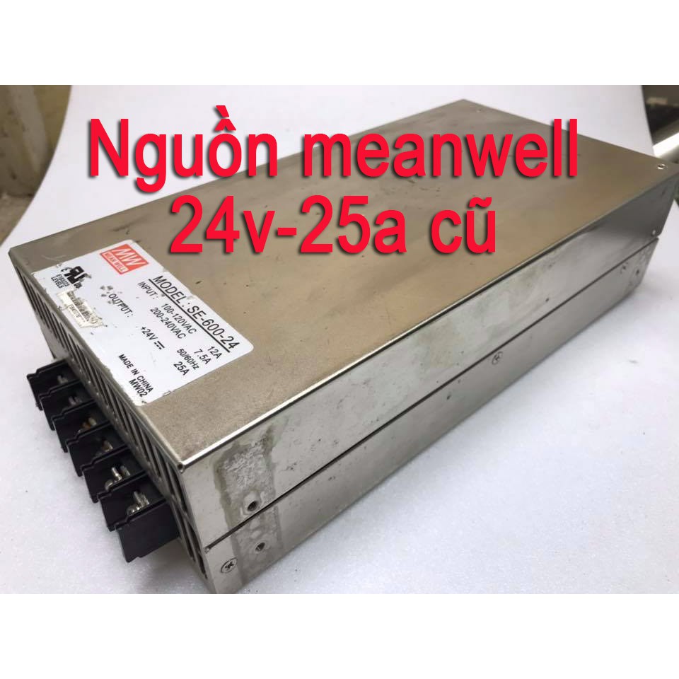 Nguồn tổ ong Meanwell 24V - 25A