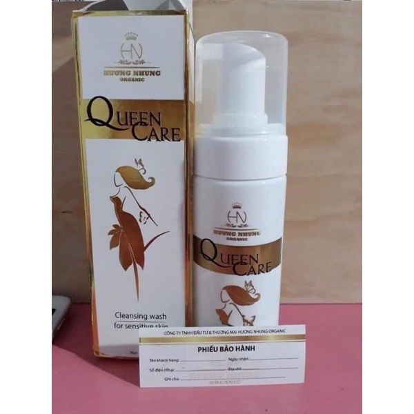 BỌT RỬA PHỤ KHOA QUEEN CARE HƯƠNG NHUNG