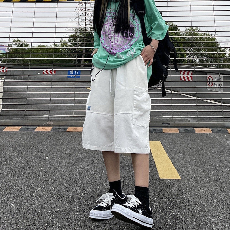 Quần Đùi Over-On-Knee Dáng Mỏng Thời Trang Mùa Hè Hàng Mới Dành Cho Nam Và Nữ Kích Thước 2022