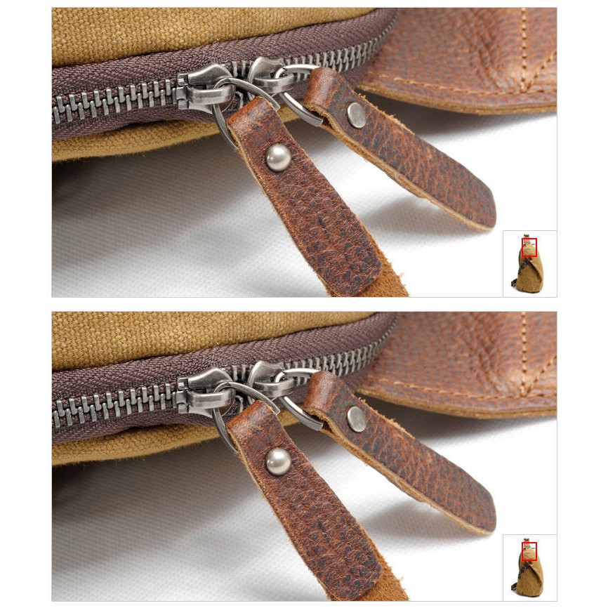 Túi đeo chéo nam canvas cao cấp da ngựa điên mang đến sự khác biệt VNA23