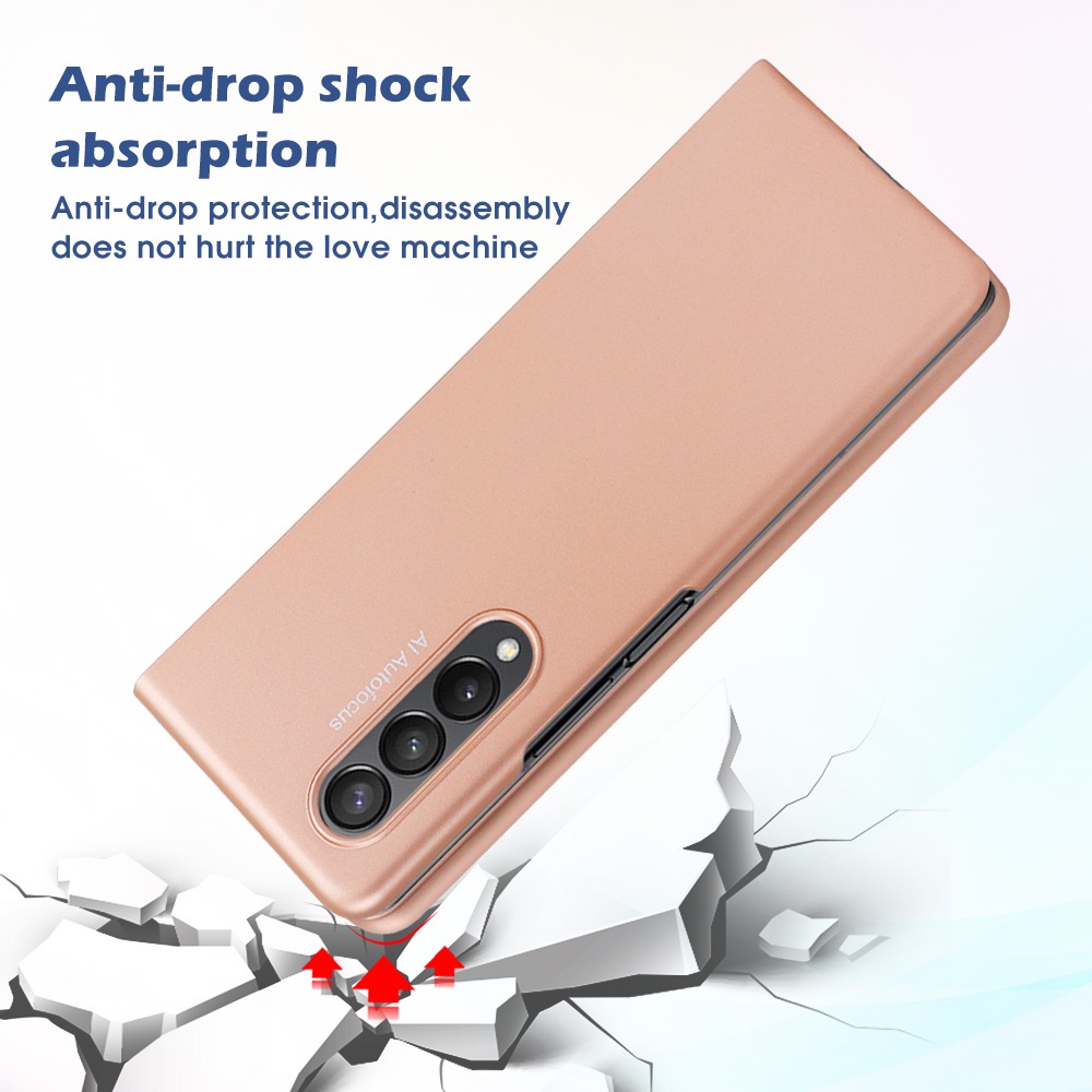 Ốp Điện Thoại Silicon Dẻo Siêu Mỏng Chống Sốc Bảo Vệ Màn Hình Toàn Diện Cho Samsung Galaxy Z Fold 3 1 Cái