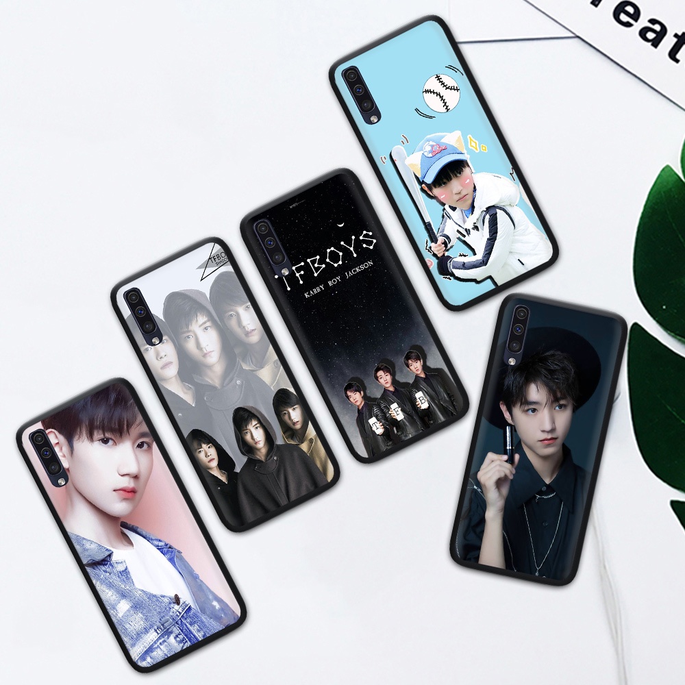 Ốp Điện Thoại TPU Dẻo Hình TFBOYS Cho Samsung Galaxy A02 A01 EU A02S A03S M02 A10S A20S A30S A40S A50S JB96