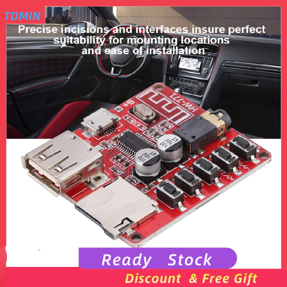 Power Amplifier Audio Receiver Module Car Motherboard Speaker Bluetooth MP3 Stereo Board