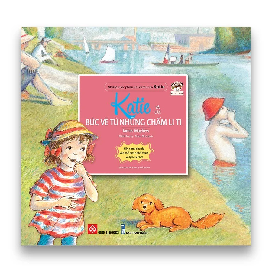 Sách- Những cuộc phiêu lưu kỳ thú của Katie - Katie và các bức vẽ từ những chấm li ti