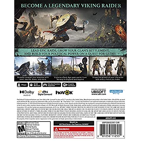 Game Assassin’s Creed Valhalla PlayStation 5 Standard Edition