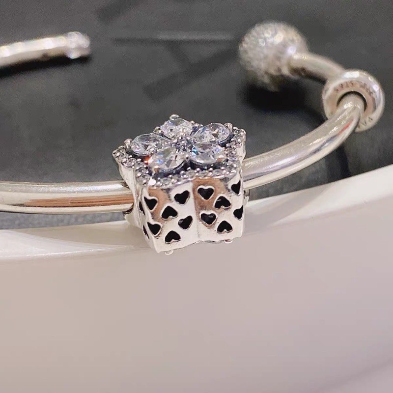 hạt charm ngôi sao 5 cánh bạc s925 mẫu mới 2021