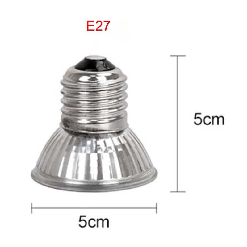 Đèn Sưởi Ấm Nuôi Rùa / Thằn Lằn Bò Sát 25w 50w 75w vnh2 110v 220v
