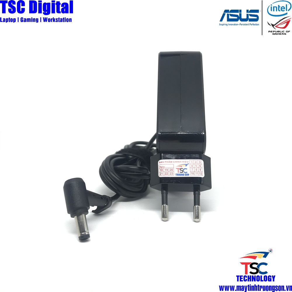 SẠC LAPTOP ASUS 19v 3.42 ZIN CHÍNH HÃNG 19V-3.42A (ADAPTER 19V 3.42) Đầu Chân Sạc 2.5mm và 1.35mm