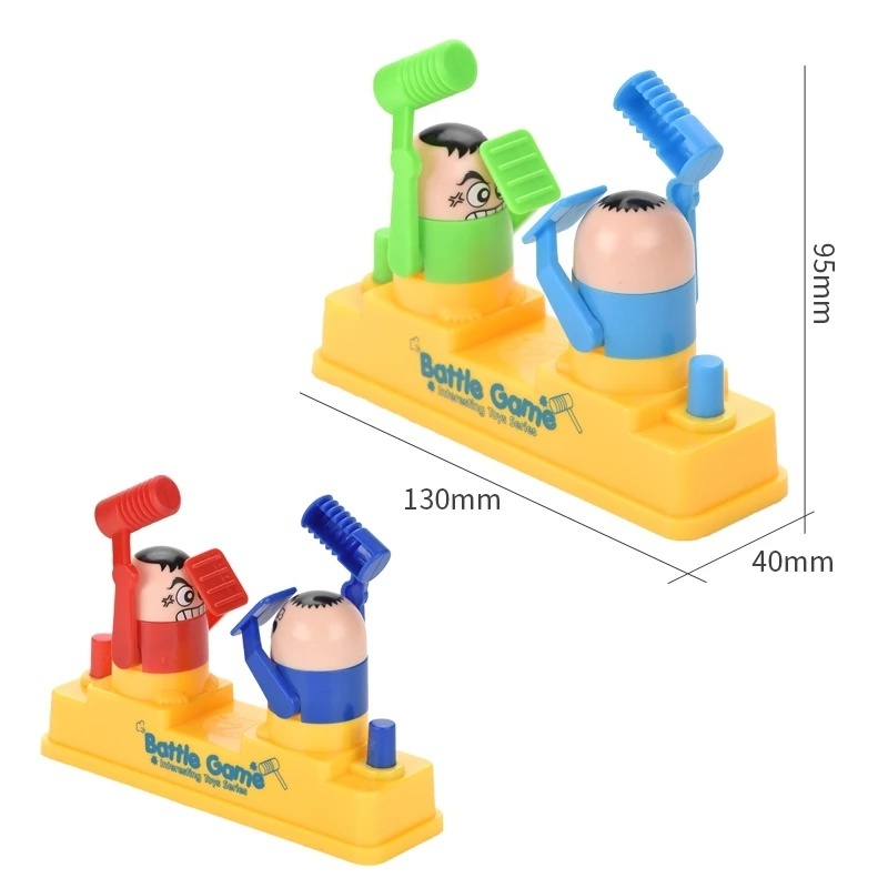 [1Piece Random Color Cartoon Two-player Battle Beating Head Toy][Mini Fighting Table Game][Fingertip Decompression Toys for Children and Adult] – >>> top1shop >>> shopee.vn