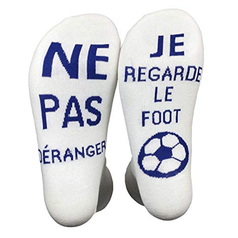 Youyo Vớ Cotton Cổ Vừa In Chữ Do Not Disturb French Vui Nhộn Nhiều Màu Sắc