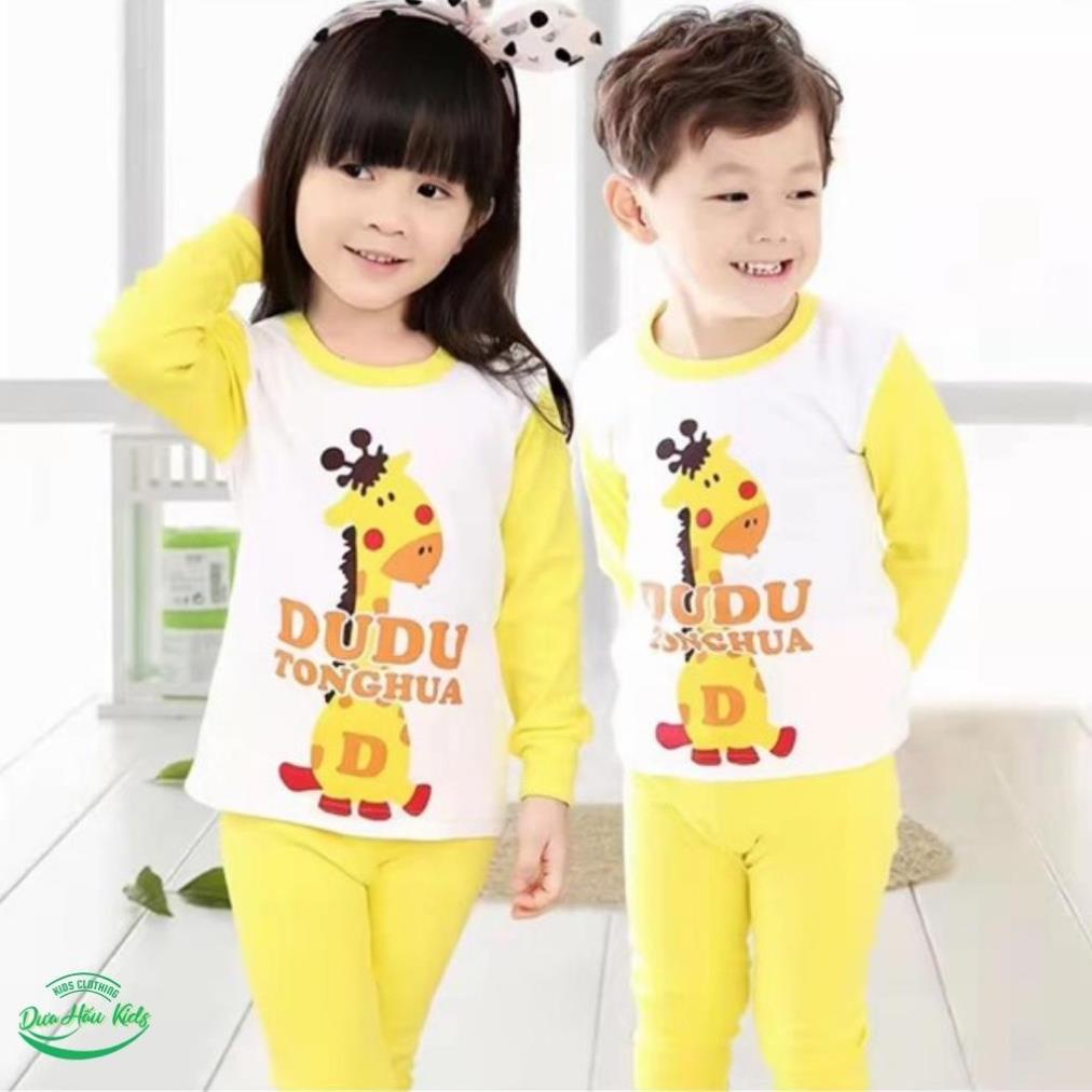 Bộ thu đông bé trai, bé gái, bộ dài tay cotton quảng châu cho bé từ  8 - 28 kg. .