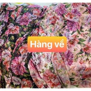 Voan tơ hoa dg