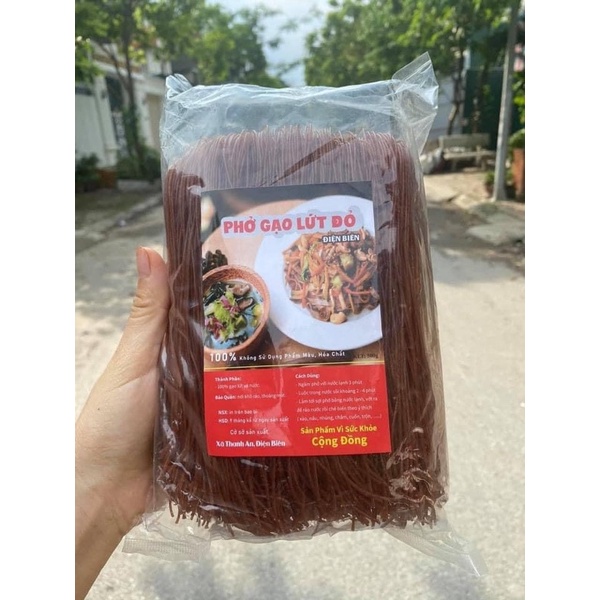 Bún Gạo Lứt Giảm Tinh Bột Gói 500Gram