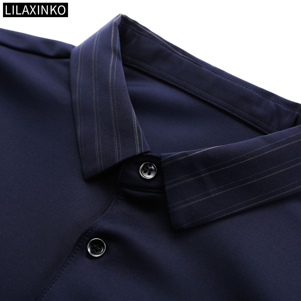 Áo Thun Polo Tay Dài Kẻ Sọc 3 Màu Thời Trang Dành Cho Nam