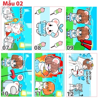 Poster/ Tranh dán tường HERO TEAM  (nhiều mẫu)
