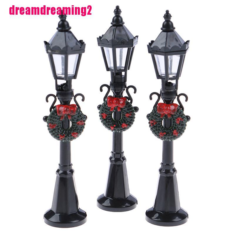 Mô Hình Đèn Đường Mini Tỉ Lệ 1 / 12 Trang Trí Nhà Búp Bê