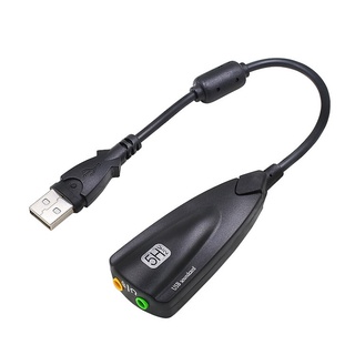 Cáp chuyển USB to Sound Card 7.1 (Chuyển âm thanh từ USB ra 3.5)