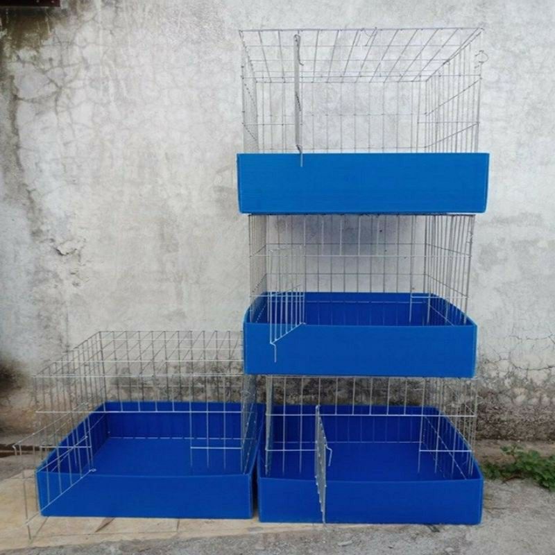 Lồng gà,chuồng gà khay nhựa 80x80x80, 1mx80x80, 1m2x80x80