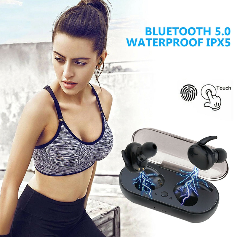 Vitog TWS Y30 5.0 Wireless Earphones Noise Canceling In-ear 3D Stereo Sound Music