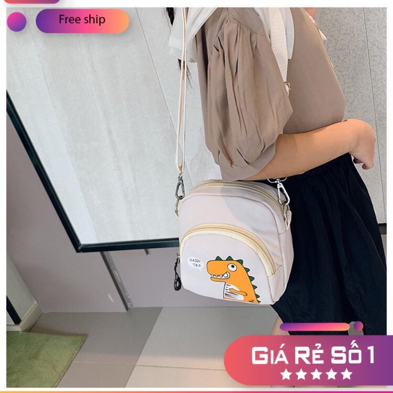 Túi chéo hình khủng long dễ thương cho Bé