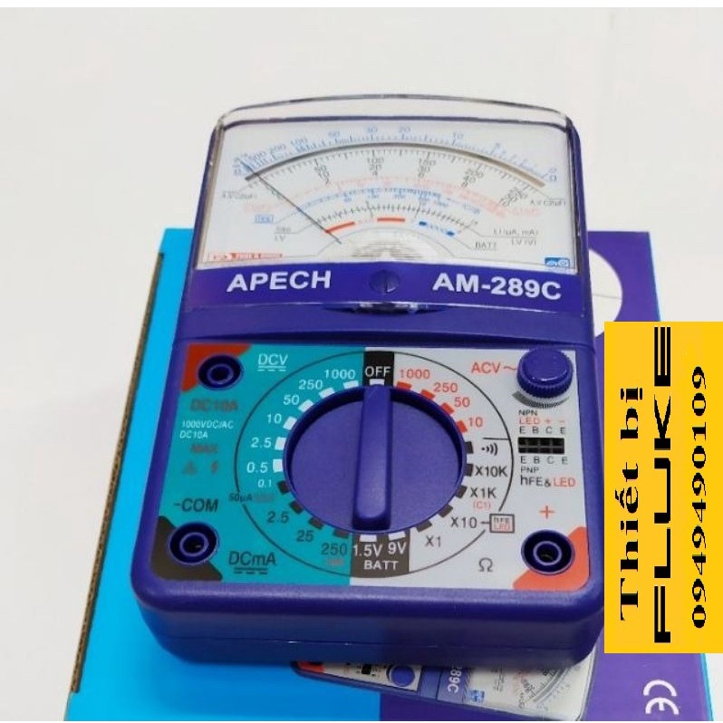 APECH AM - 289C Đồng hồ vạn năng kim APECH AM 289C