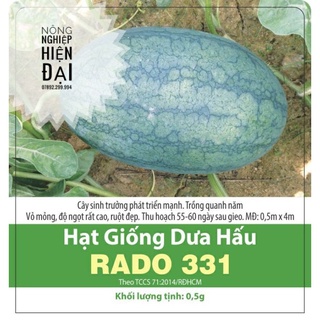 [Ảnh thật] Hạt giống dưa hấu - giống dưa hấu - Hạt giống dưa hấu Rado ( vỏ mỏng, thịt ngọt) ( nảy mầm tuyệt đối)