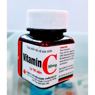 Vitamin C 50mg Đại Y