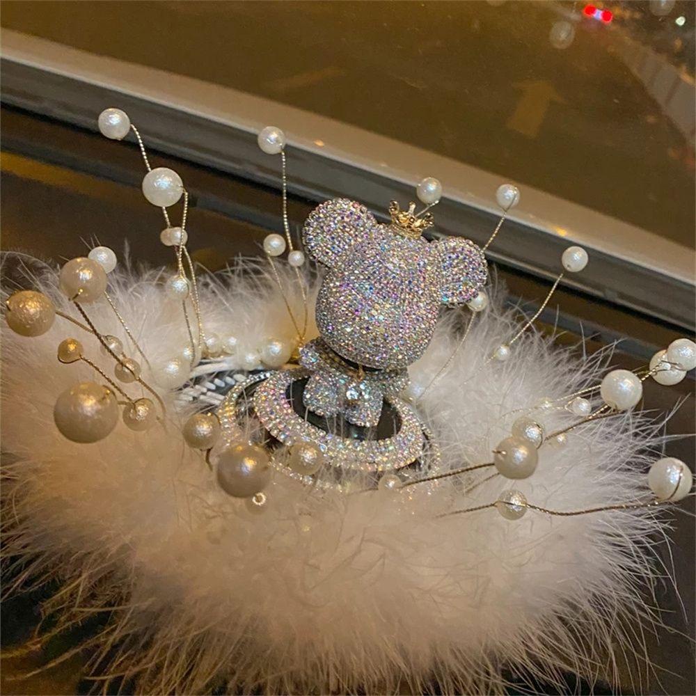 Thảm Silicone Chống Trượt Đính Hạt Trang Trí Bảng Điều Khiển Xe Hơi