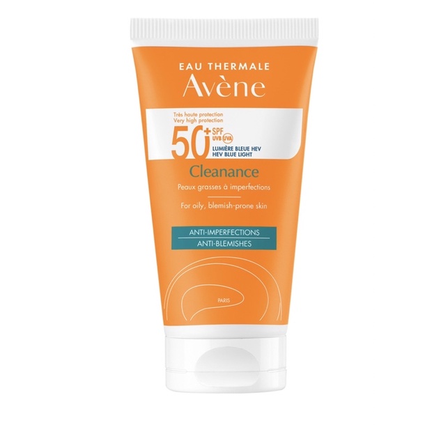 Kem Chống Nắng AVENE MATTIFYING CLEANANCE SPF 50+ 50ml Pháp