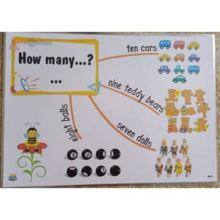 Flashcard mindmap I learn smart start 1 khổ A3 ép plastic
