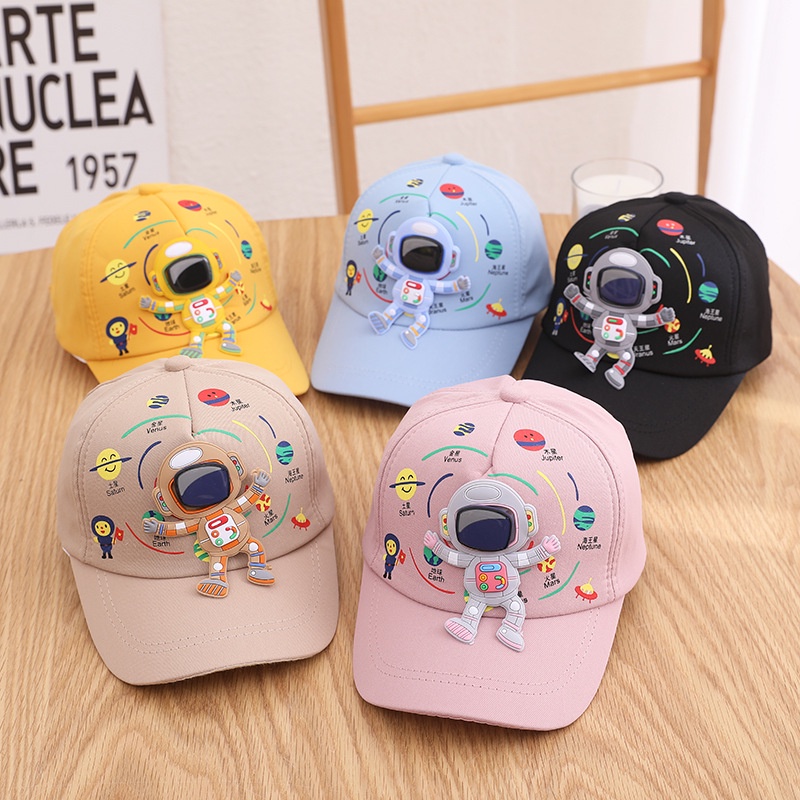Mũ Lưỡi Trai Phi Hành Gia Dễ Thương Cho Bé Từ 1-5 Tuổi