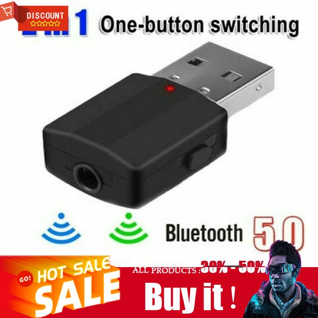 Usb Dongle Thu Phát Bluetooth 5.0 Cho Tv Pc Xe Hơi