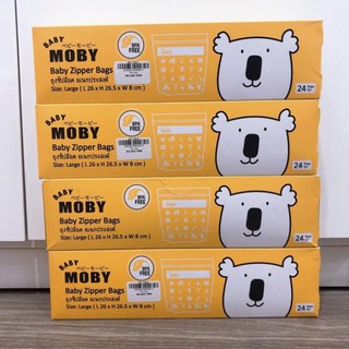 [NVMH] Túi Zip Đa Năng Moby hộp 24c