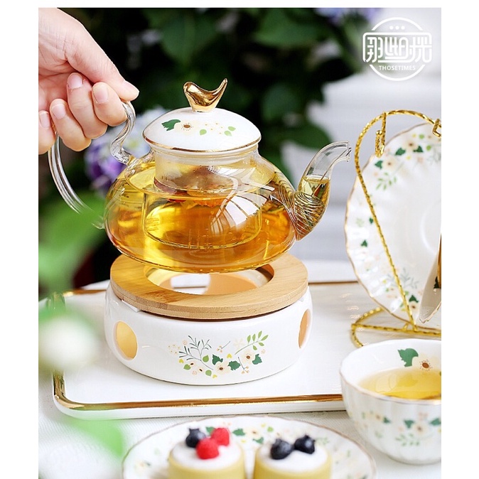 Set trà chiều Châu Âu phong cách Vintage