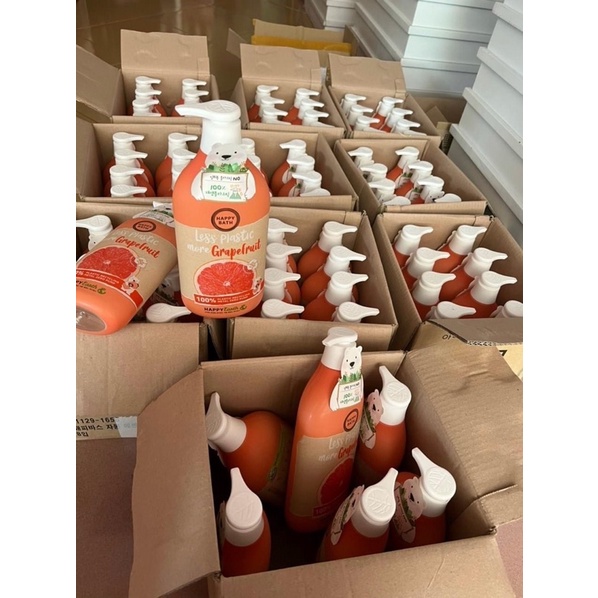 SỮA TẮM HAPPY BATH HƯƠNG BƯỞI GRAPEFRUIT 900G