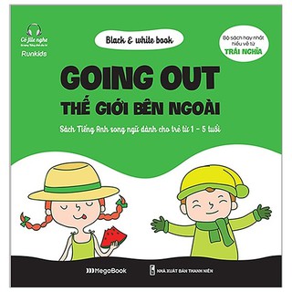 Sách - Black & White book - Going out - Thế giới bên ngoài