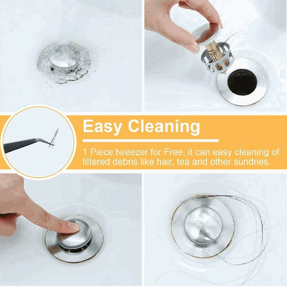 Nút Chặn Lỗ Thoát Nước Bồn Rửa Mặt Tiện Dụng