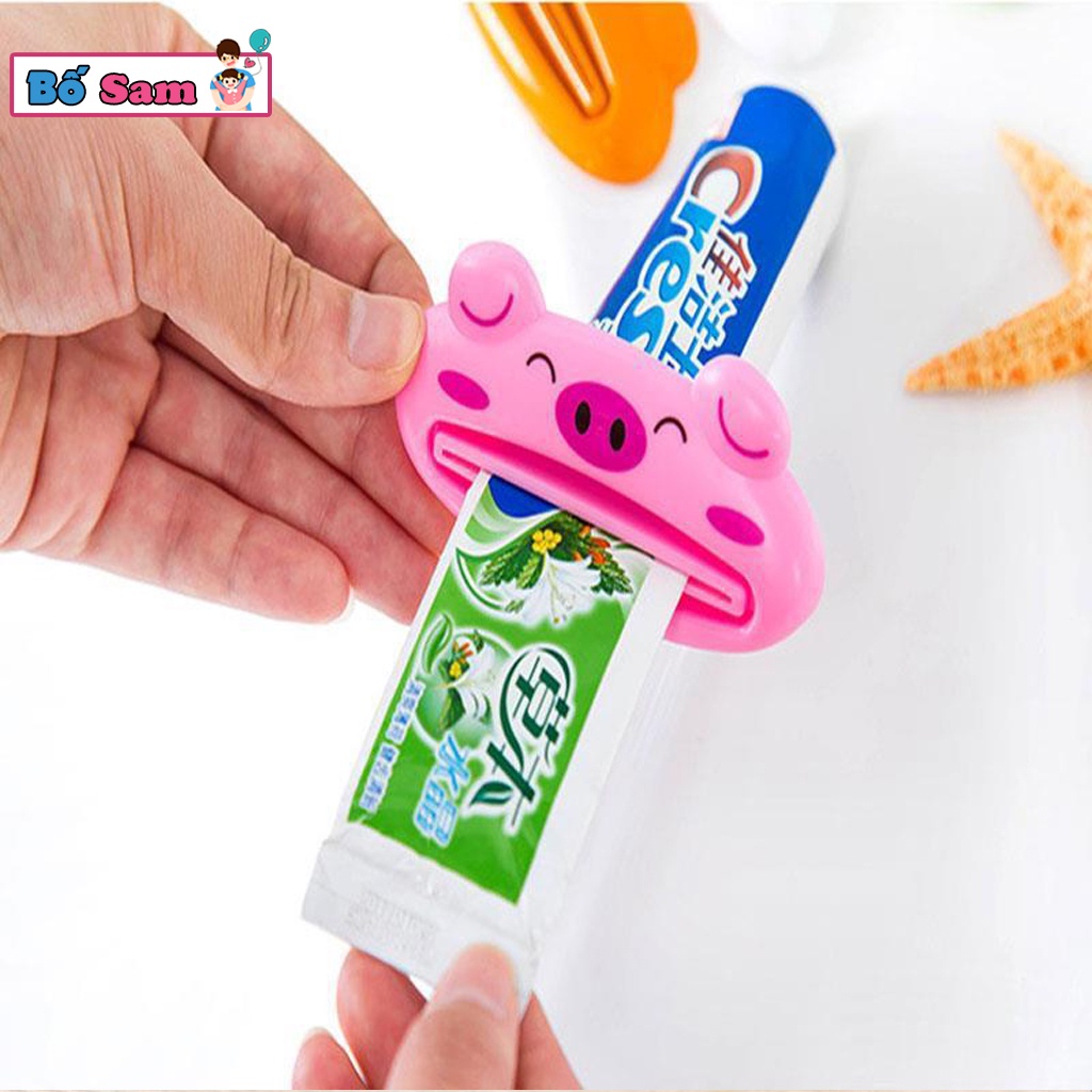 Kẹp kem đánh răng hình con vật dễ thương đa năng Shop Bố Sam