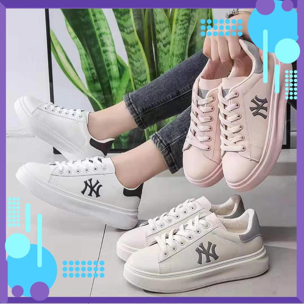 Săn hàng siêu HOT  Giày sneaker nữ phản quang N.YY siêu hot . [Giảm giá 5%]