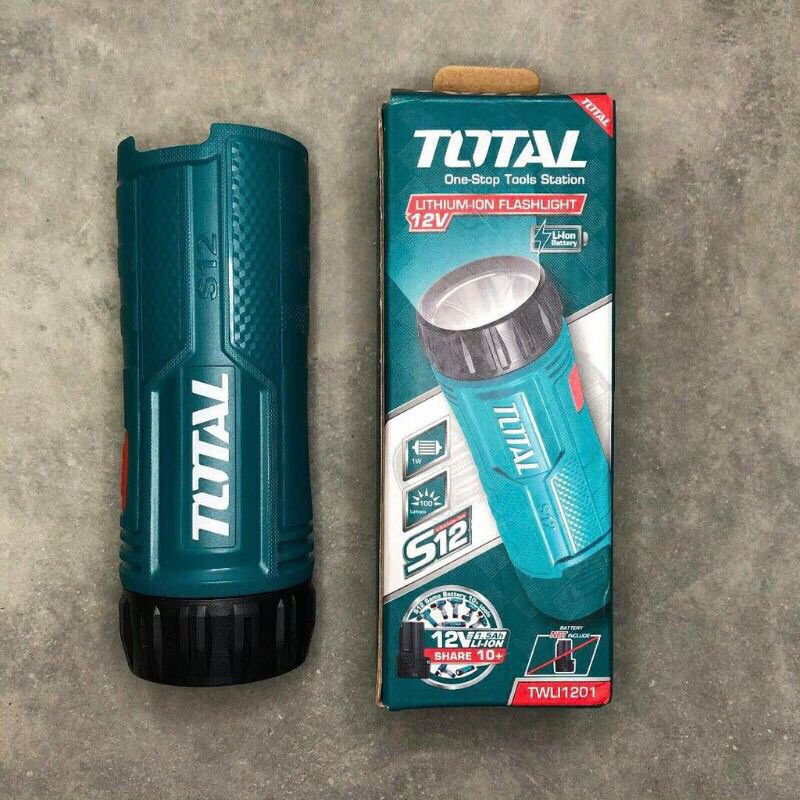 TOTAL Đèn pin Lithium 12V TWLI1201