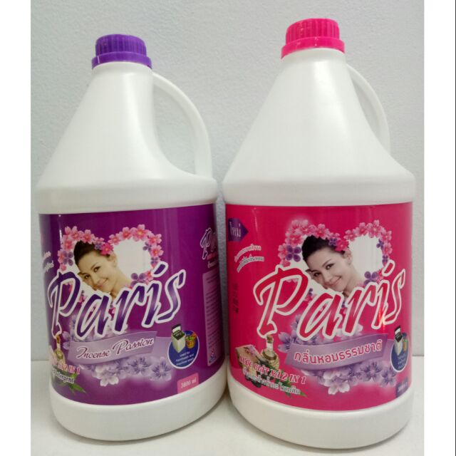 Nước giặt xả 2 trong 1 PARIS 3,8L