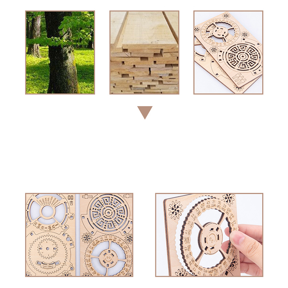 Bộ Đồ Chơi Lắp Ráp Bằng Gỗ 3d 2017 To 2044