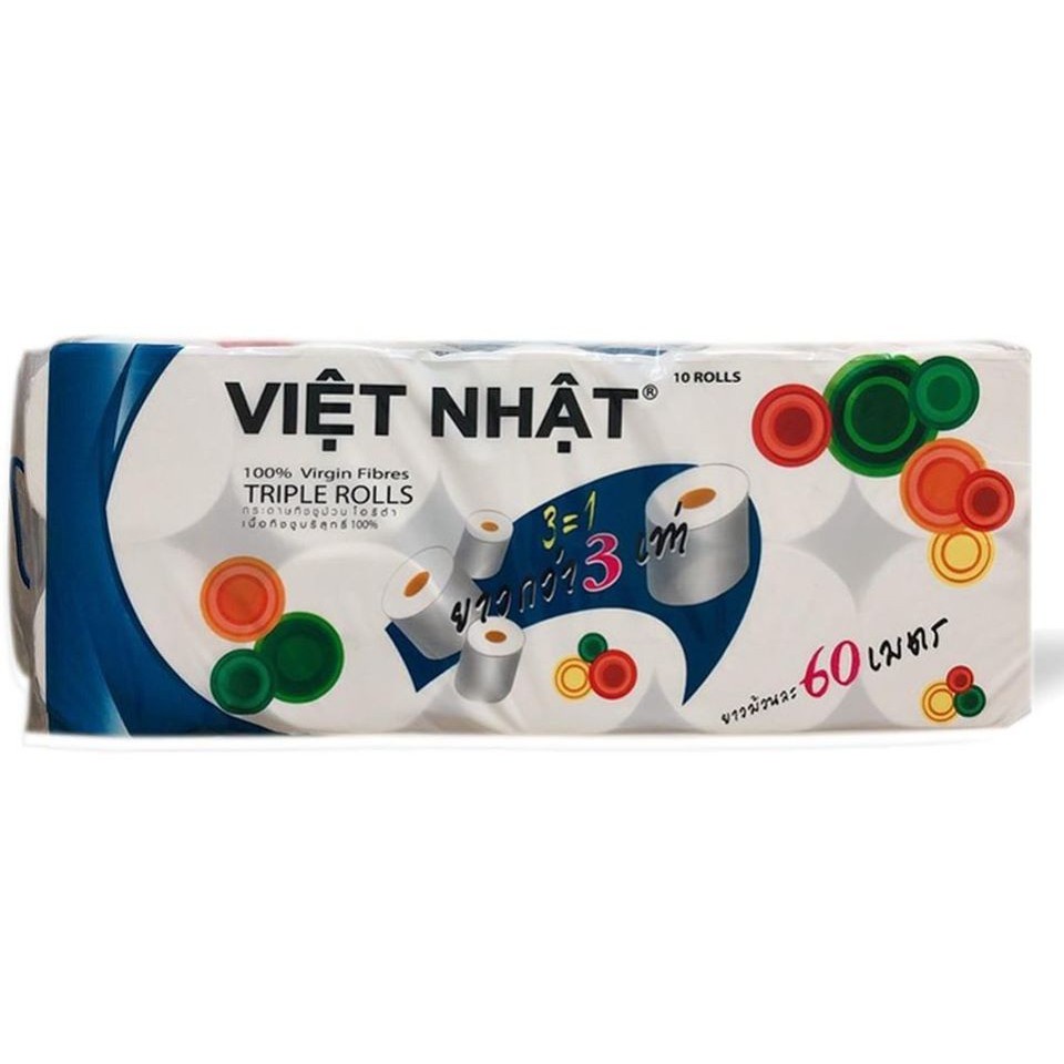 Giấy Vệ Sinh VIỆT NHẬT không Lõi Mềm Mịn .