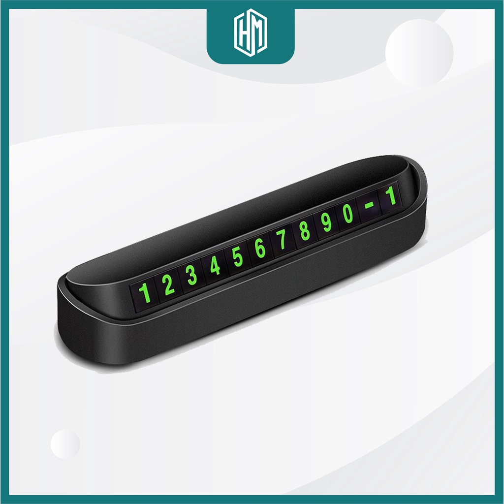 Bảng ghi số điện thoại cho xe ô tô khi dừng đỗ