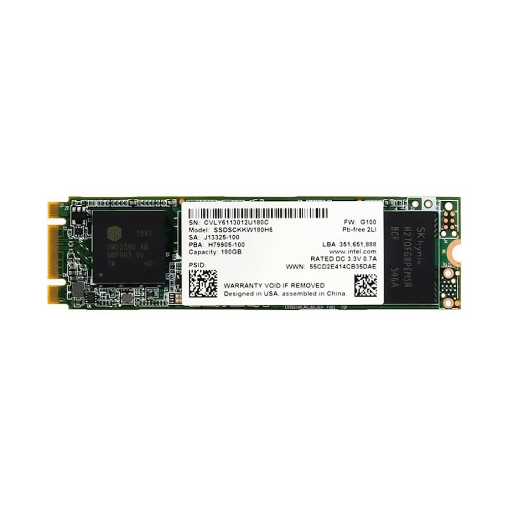 Ổ Cứng SSD Intel 540s Series M.2 2280 Sata III 180GB New BH 36 Tháng