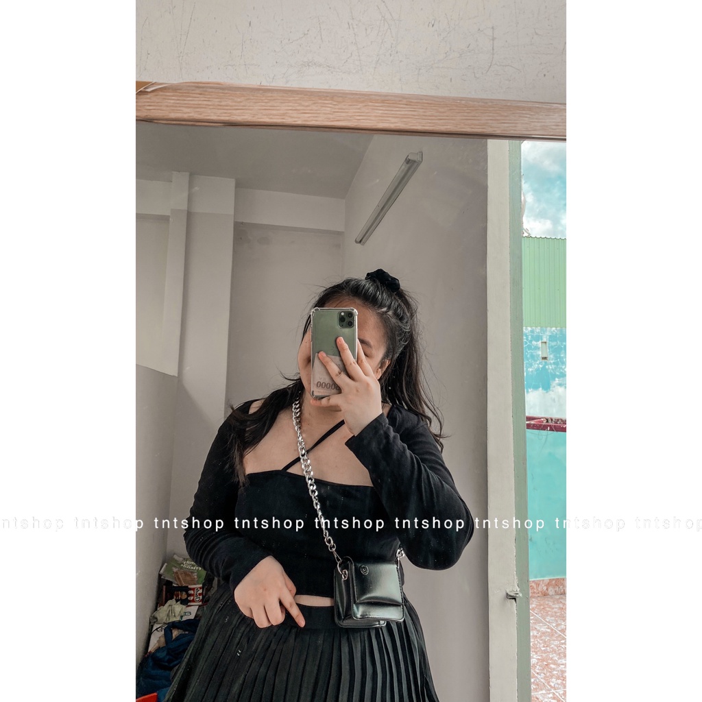 Set áo ống + áo khoác ngắn [TNT Shop Bigsize 60Kg 90Kg]