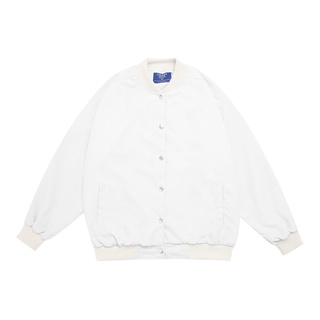 Áo khoác cnd velvet fabric bomber cream
